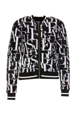 Bomber Jackets Elisabetta Franchi Coats Black Black