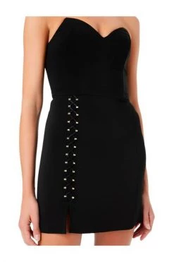 Elisabetta Franchi Feestjurken Party Dresses Black -Elisabetta Franchi Winkel 0e9e29a72276829b22385d2a405ce455