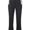 Elisabetta Franchi Broeken Cropped Trousers Black