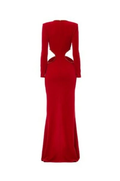 Elisabetta Franchi Feestjurken Party Dresses Red 1 Elisabetta Franchi Feestjurken Party Dresses Red