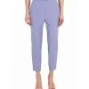 Elisabetta Franchi Broeken Casual Trousers Purple