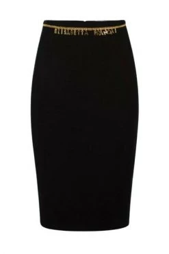 Elisabetta Franchi Kokerrokken Pencil Skirt MIINTO-274089e35933cbc84cbc Black