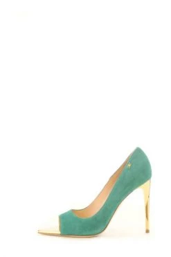 Pumps Elisabetta Franchi With Heel Green