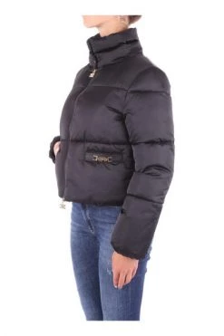 Gewatteerde Jassen Elisabetta Franchi Coats Black Black
