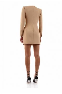 Elisabetta Franchi Casual Jurken Short Dresses Beige -Elisabetta Franchi Winkel 112858d96b53d9a34afe2bb938c69b40