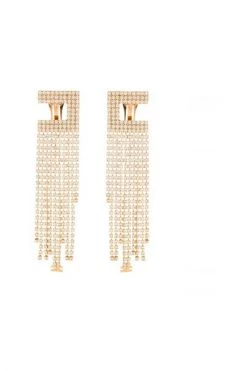 Elisabetta Franchi Oorbellen Earrings Yellow