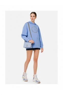 Elisabetta Franchi Hoodies & Sweatvesten Hoodies Blue