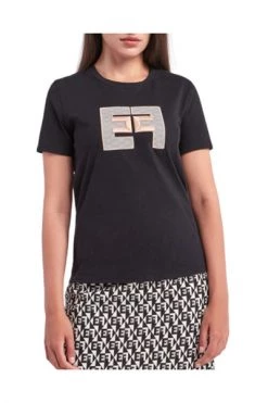 Elisabetta Franchi T-shirts T-shirt Black