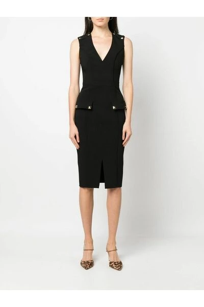 Elisabetta Franchi Casual Jurken Occasion Dresses Black 5 Elisabetta Franchi Casual Jurken Occasion Dresses Black - Afbeelding 5