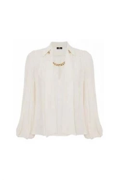 Elisabetta Franchi Blouses Blouse White