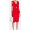 Elisabetta Franchi Casual Jurken Midi Dresses Red
