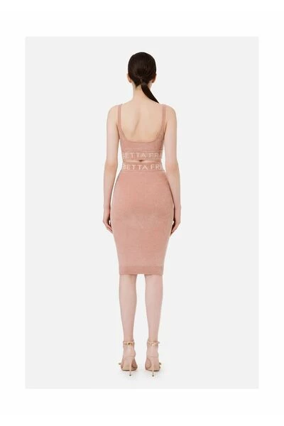 Elisabetta Franchi Midirokken Midi Skirts Pink 1 Elisabetta Franchi Midirokken Midi Skirts Pink