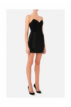 Elisabetta Franchi Feestjurken Party Dresses Black