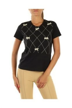 Elisabetta Franchi T-Shirts Black