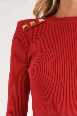 Elisabetta Franchi Hoodies & Sweatvesten Sweatshirts Red -Elisabetta Franchi Winkel 14b92aeb96f8978cf60af275fb6a94b2