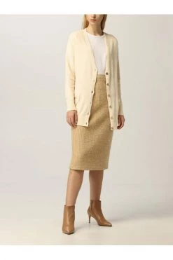 Elisabetta Franchi Vesten Cardigan Beige
