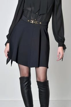 Elisabetta Franchi Korte Rokken Short Skirts Black -Elisabetta Franchi Winkel 150095e3fbfc340dc23c53d3eeb56154