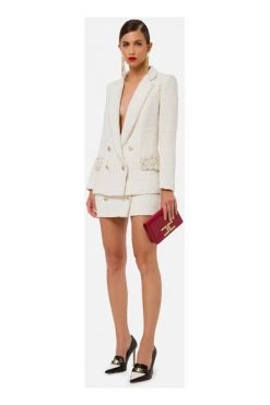 Elisabetta Franchi Blazers Jackets White