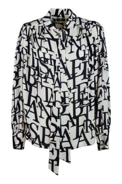 Elisabetta Franchi Blouses Shirt White -Elisabetta Franchi Winkel 15b4edcef0b44d628d2bbc7cc4d81b4b
