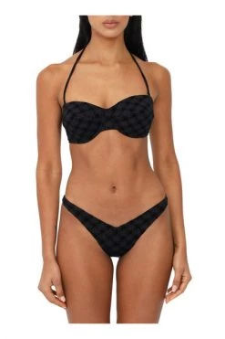 Elisabetta Franchi Bikini's Sea Clothing Black