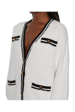 Elisabetta Franchi Vesten Cardigans Black -Elisabetta Franchi Winkel 16722d451880e7f1ab9dc5a2eebd7843