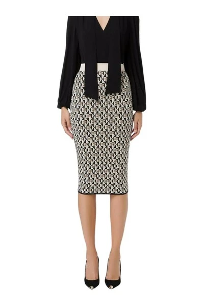 Elisabetta Franchi Kokerrokken Pencil Skirts Black 2 Elisabetta Franchi Kokerrokken Pencil Skirts Black - Afbeelding 2