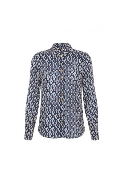Elisabetta Franchi Longsleeve Shirts Shirts Blue 2 Elisabetta Franchi Longsleeve Shirts Shirts Blue - Afbeelding 2