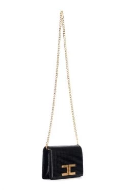 Elisabetta Franchi Clutches Shoulder Bags Black -Elisabetta Franchi Winkel 17479a9690c0d7a0274650966db4ea04