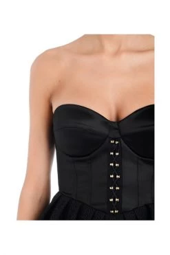 Elisabetta Franchi Casual Jurken MINI DRESS Black