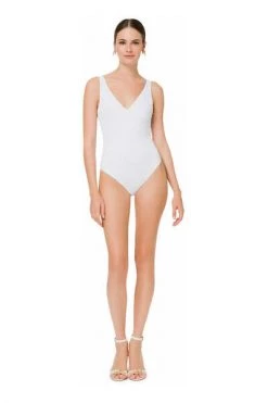 Elisabetta Franchi Badpakken Swimsuit White -Elisabetta Franchi Winkel 188f19a3e1bbf7c4e7a3edf4c34a48a3
