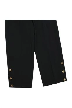 Wijde Broeken Elisabetta Franchi Trousers Black Black -Elisabetta Franchi Winkel 189e1bb7a3e58f6b6c53d34cd74ed1c6