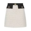 Elisabetta Franchi Korte Rokken Short Skirts White