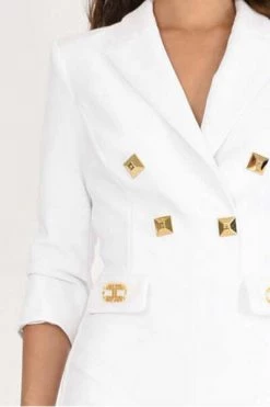 Elisabetta Franchi Jumpsuits & Tuinbroeken Jumpsuit White