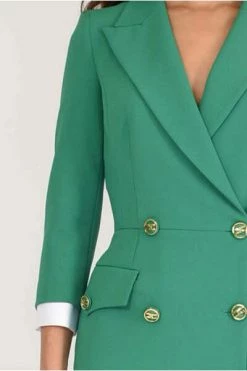 Elisabetta Franchi Casual Jurken Short Dresses Green -Elisabetta Franchi Winkel 18f8cf155dc9fb54391ffe6810be0c5a