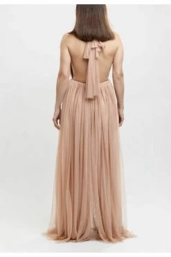 Elisabetta Franchi Jurken Carpet Dress Beige -Elisabetta Franchi Winkel 1957b8a8d36998788c0bf549b25c20d0