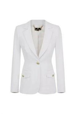 Elisabetta Franchi Blazers White 7 Elisabetta Franchi Blazers White -Elisabetta Franchi Winkel 195a548c585ffb5a2d0fa9ef527a9233