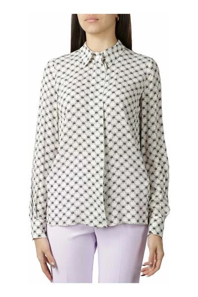 Elisabetta Franchi Longsleeve Shirts Shirt Beige 1 Elisabetta Franchi Longsleeve Shirts Shirt Beige
