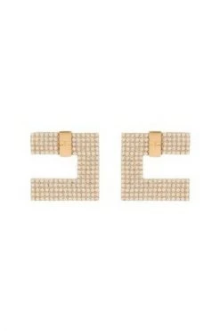 Elisabetta Franchi Oorbellen Earrings Yellow