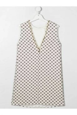 Elisabetta Franchi Jurken Dress EFAB395GA100T White -Elisabetta Franchi Winkel 1a09d192460c7a53d1cea59009acf34c