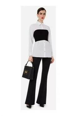 Elisabetta Franchi Longsleeve Shirts Shirts White -Elisabetta Franchi Winkel 1b254963d2a2b667258b05c8523ee392