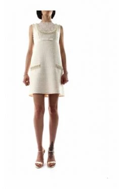 Elisabetta Franchi Casual Jurken Short Dresses White -Elisabetta Franchi Winkel 1b5f7d28122ee9bcd399b516aca06554