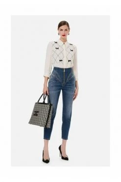 Elisabetta Franchi Longsleeve Shirts Shirts White