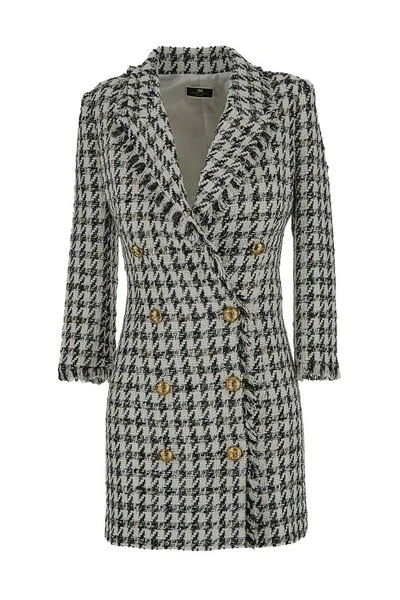 Elisabetta Franchi Trenchcoats & Mantels Double-Breasted Coats White 2 Elisabetta Franchi Trenchcoats & Mantels Double-Breasted Coats White - Afbeelding 2