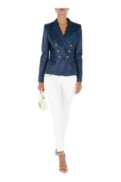Elisabetta Franchi Blazers Blue -Elisabetta Franchi Winkel 1c50f49c26a5b3d8cab378655fa9e373