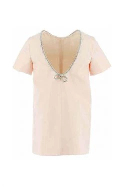 Elisabetta Franchi Jurken Short Dress Pink