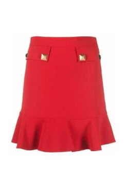 Elisabetta Franchi Korte Rokken Short Skirts Red