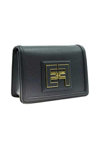 Elisabetta Franchi Schoudertassen Shoulder Bags Black 2 Elisabetta Franchi Schoudertassen Shoulder Bags Black - Afbeelding 2