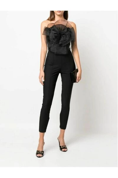 Elisabetta Franchi Jumpsuits & Tuinbroeken Jumpsuits Black 5 Elisabetta Franchi Jumpsuits & Tuinbroeken Jumpsuits Black - Afbeelding 5