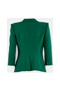 Elisabetta Franchi Blazers Green -Elisabetta Franchi Winkel 1d260224051b6d77fc9630b9b5d1aaa2