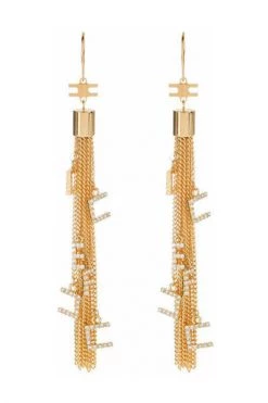Elisabetta Franchi Oorbellen Earrings Yellow